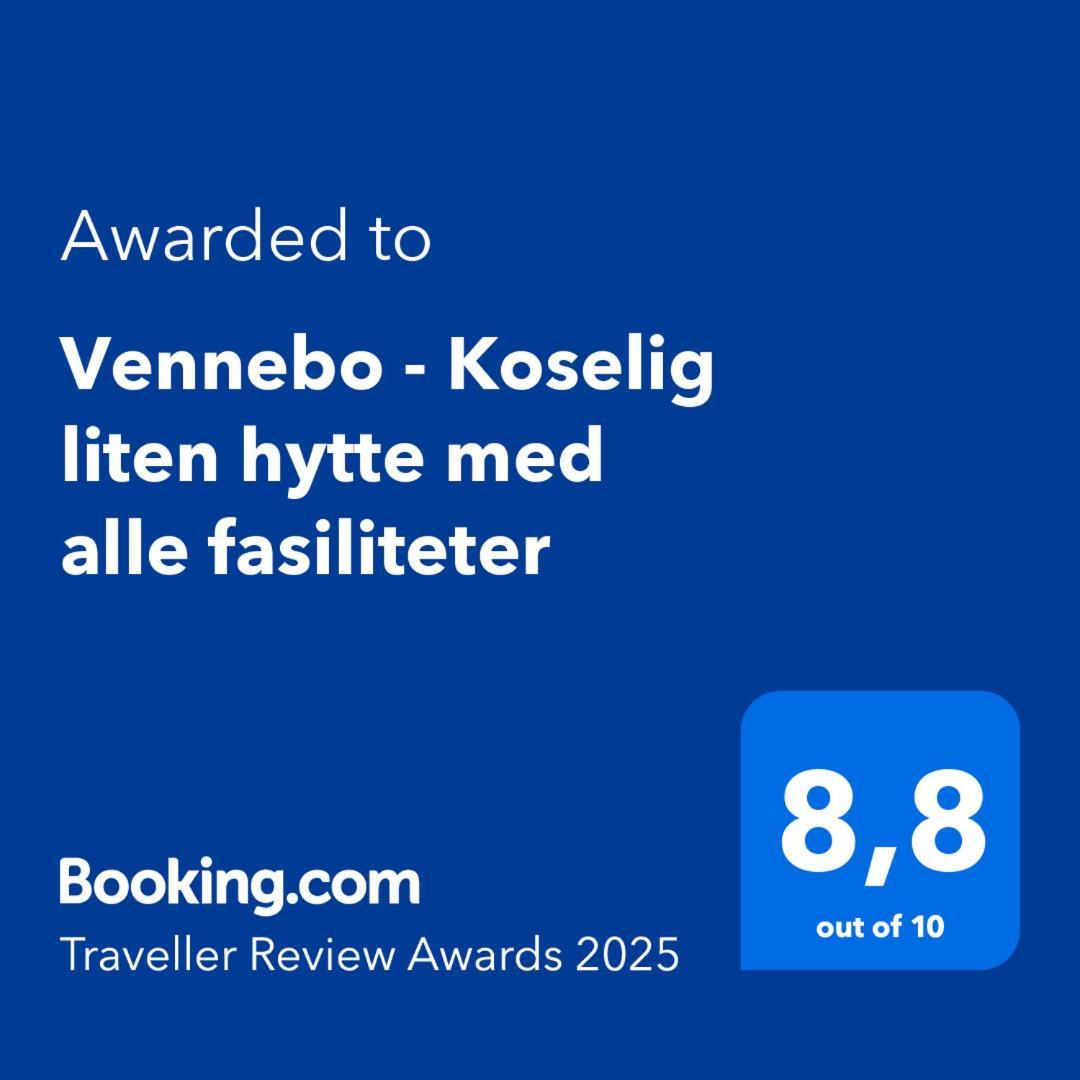 Vennebo - Koselig Liten Hytte Med Alle Fasiliteter Al Εξωτερικό φωτογραφία
