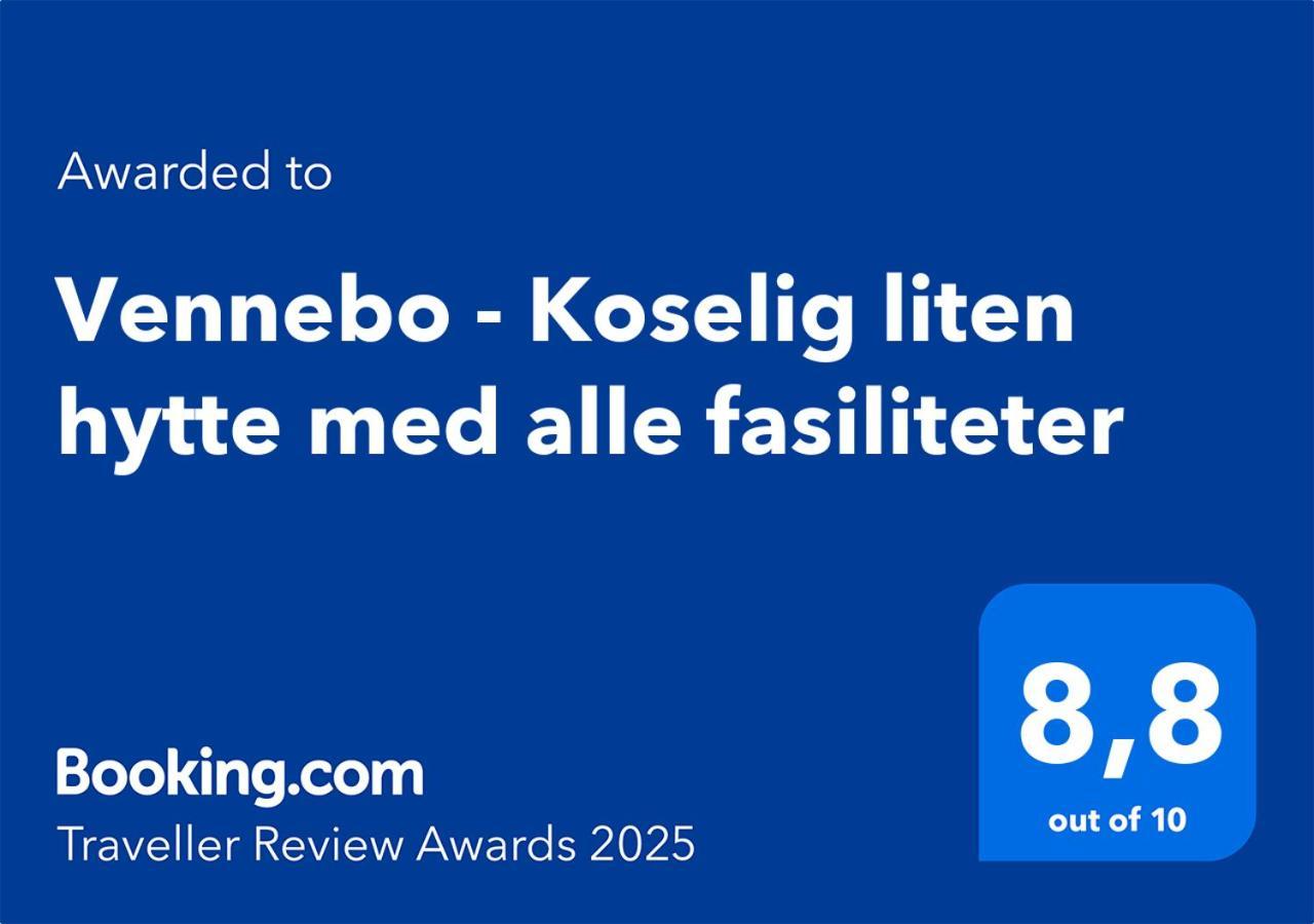 Vennebo - Koselig Liten Hytte Med Alle Fasiliteter Al Εξωτερικό φωτογραφία